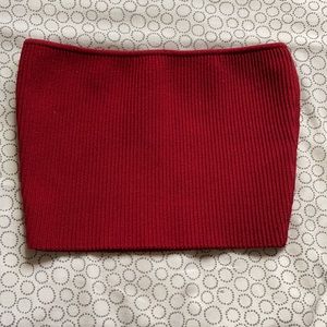 Aritzia Babaton Red Essamba Tube Top - XS